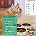 XIHIRCD Dog Feeding Reminder, Magnet Dog Feed Sign AM/PM Daily Indication Chart Did You Feed The Dog Tracker Pet Feeding Reminder for Dog, Prevent Overfeeding or Obesity