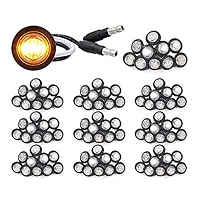 Meerkatt (Pack Of 4 3 Inch Smoked Lens Blue LED Oblong - View #9