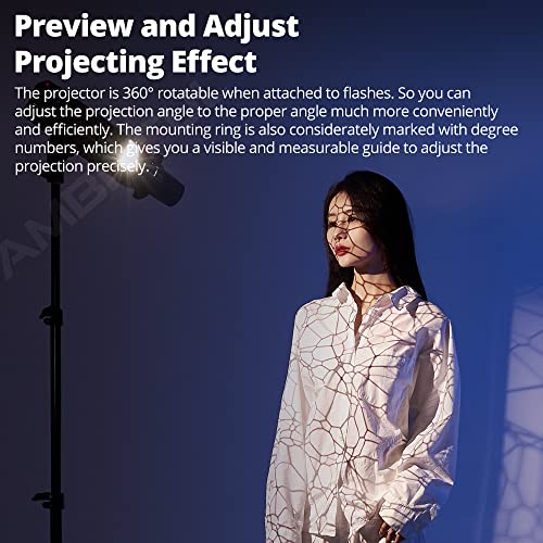 Godox AK-R21 Speedlite Projector Flash Split Focalize Conical Snoot Optical Condenser for Godox V1 AD100PRO H200R AD200 - Image 4