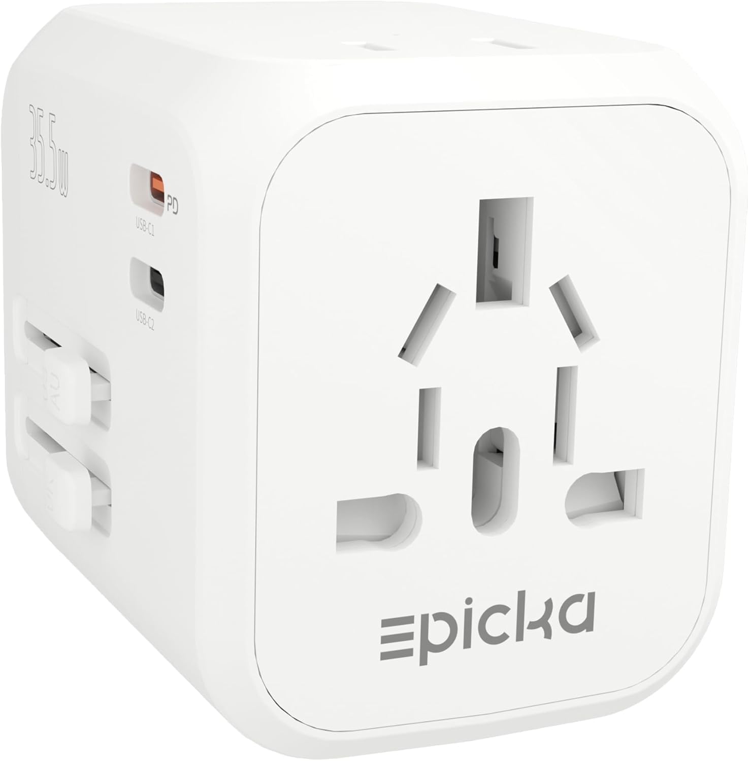 Amazon.co.jp: EPICKA 35W PD 急速充電 2*ACコンセント 海外 変換