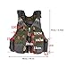 JKSPORTS Fly Fishing Vest Fishing Safety Life Jacket for Swimming Sailing Boating Kayak Floating Multifunction Breathable Backpack for Men and Women Kayak Vest Swim Vest (Orange,with Foam)