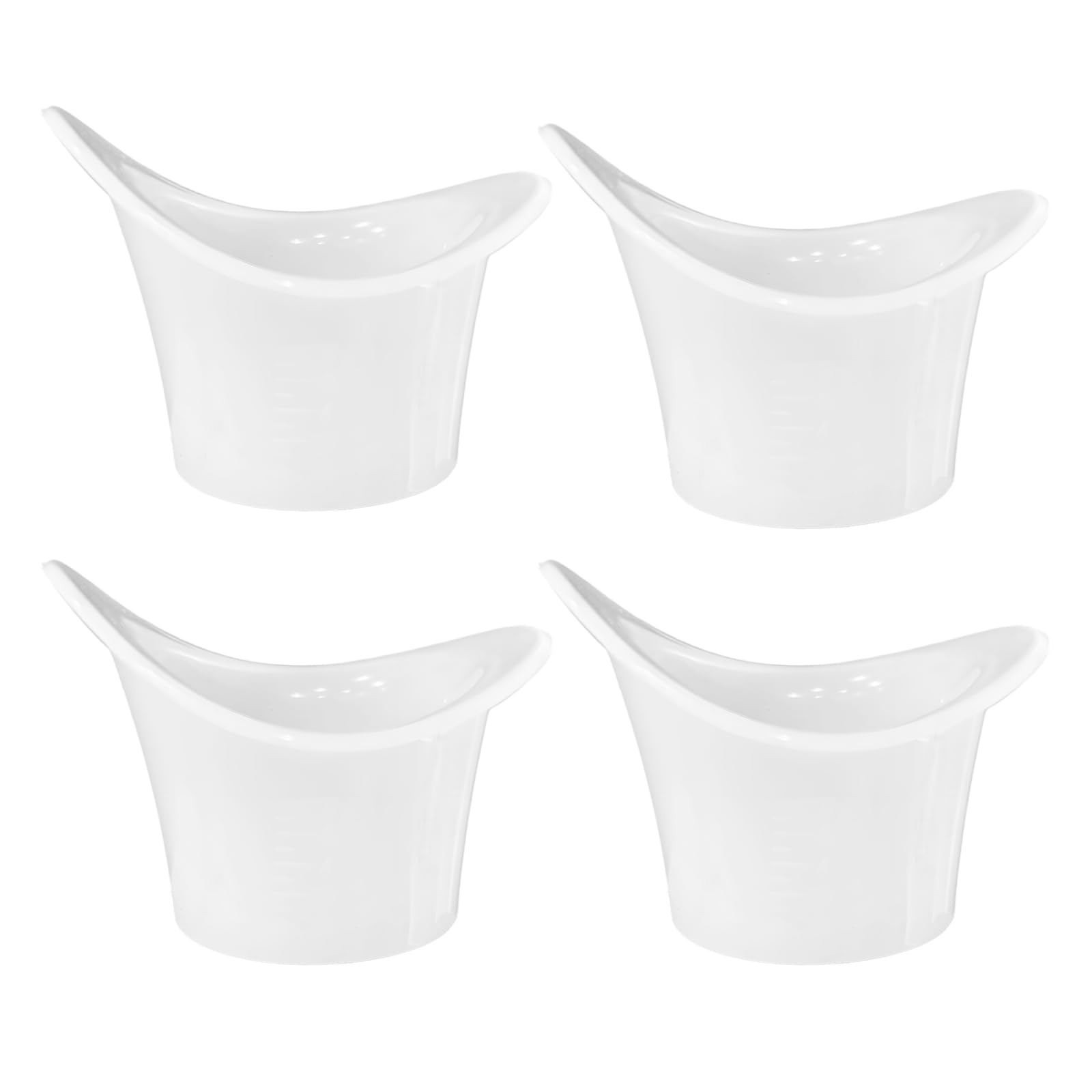 4 Pezzi 8 ML Tazza per Lavaggio Oculare Portatile, Tazza da Bagno per Occhi in Silicone, Tazze per Lavaggio Occhi Morbida Riutilizzabile,Tazze Liquida per La Doccia Per Occhio