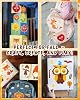 Aowplc 48 Sheets Fall Make a Face Stickers, 12 Designs Fun Fall Crafts for Kids, Autumn Festival Party Favors, Classroom Activities & Games #5