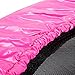 Jualyue Trampoline Cloth Cover 54 Inch Mini Fitness Trampoline Skirt for Children Jumping Bed Rosy Sports Equipment