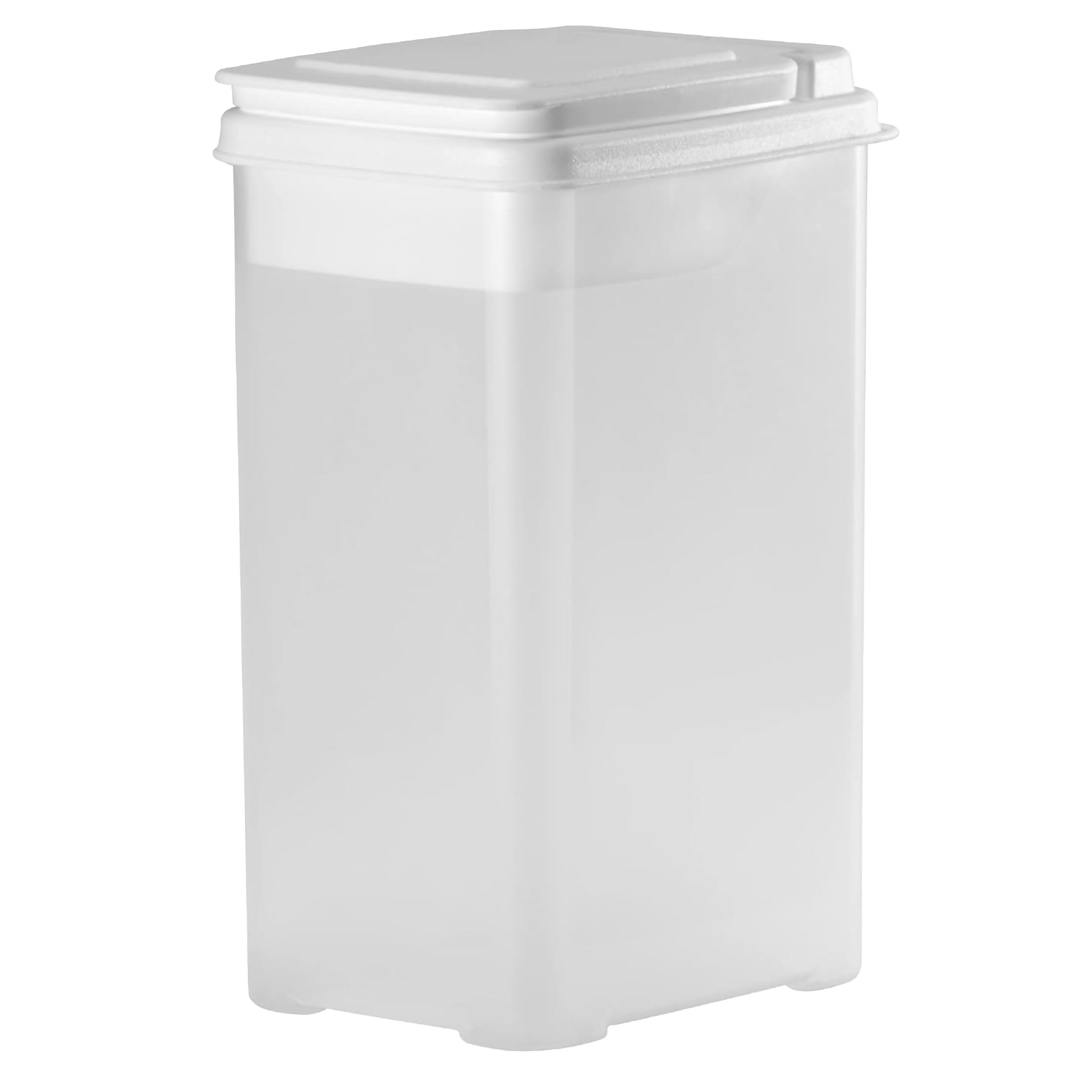 BuddeezFlour and Sugar Container - 3.75 Quart All Purpose Kitchen Organization and Storage Unit, Large Food Storage Container For Kitchen and Organizing Your Pantry (with Scoop)