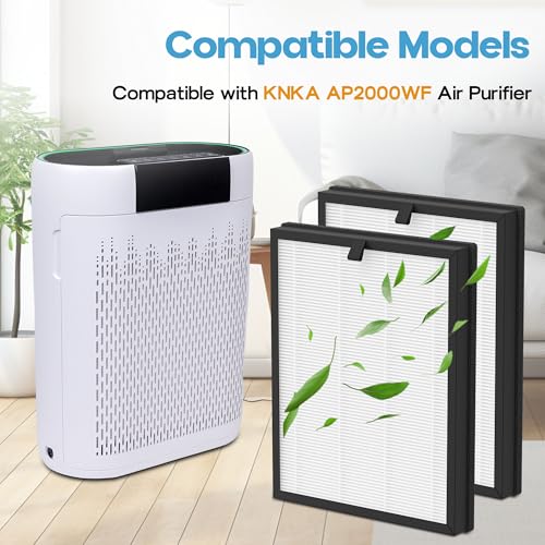 Filtre de qualité supérieure AP2000WF avec charbon actif haute densité