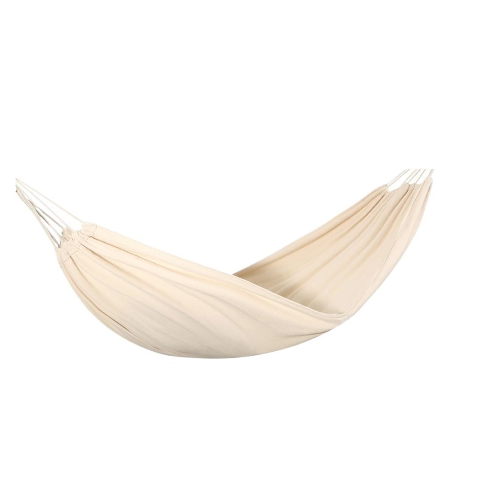 Camping Hammock Hammock outdoor swing children's double home anti-rollover dormitory bedroom indoor mesh bed camping camp(200x100 beige)