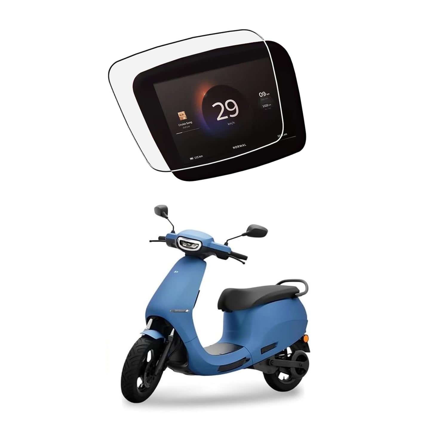 SCREEN GUARD FOR NEW SUZUKI BURGMAN STREET 125 SCOOTER FACELIFT 2026 - RIDE CONNECT TFT EDITION PROTECTOR / HD Clarity / NEW Burgman street 125 2026 Display Speedometer Console Accessory [Not Tempered Glass] — Amazon image 10