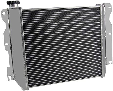 High Performance Aluminum Radiator For 87-06 95 02 Jeep Wrangler TJ YJ 1987-2006 Chevy V8 Conversion 4 Rows Core Radiators