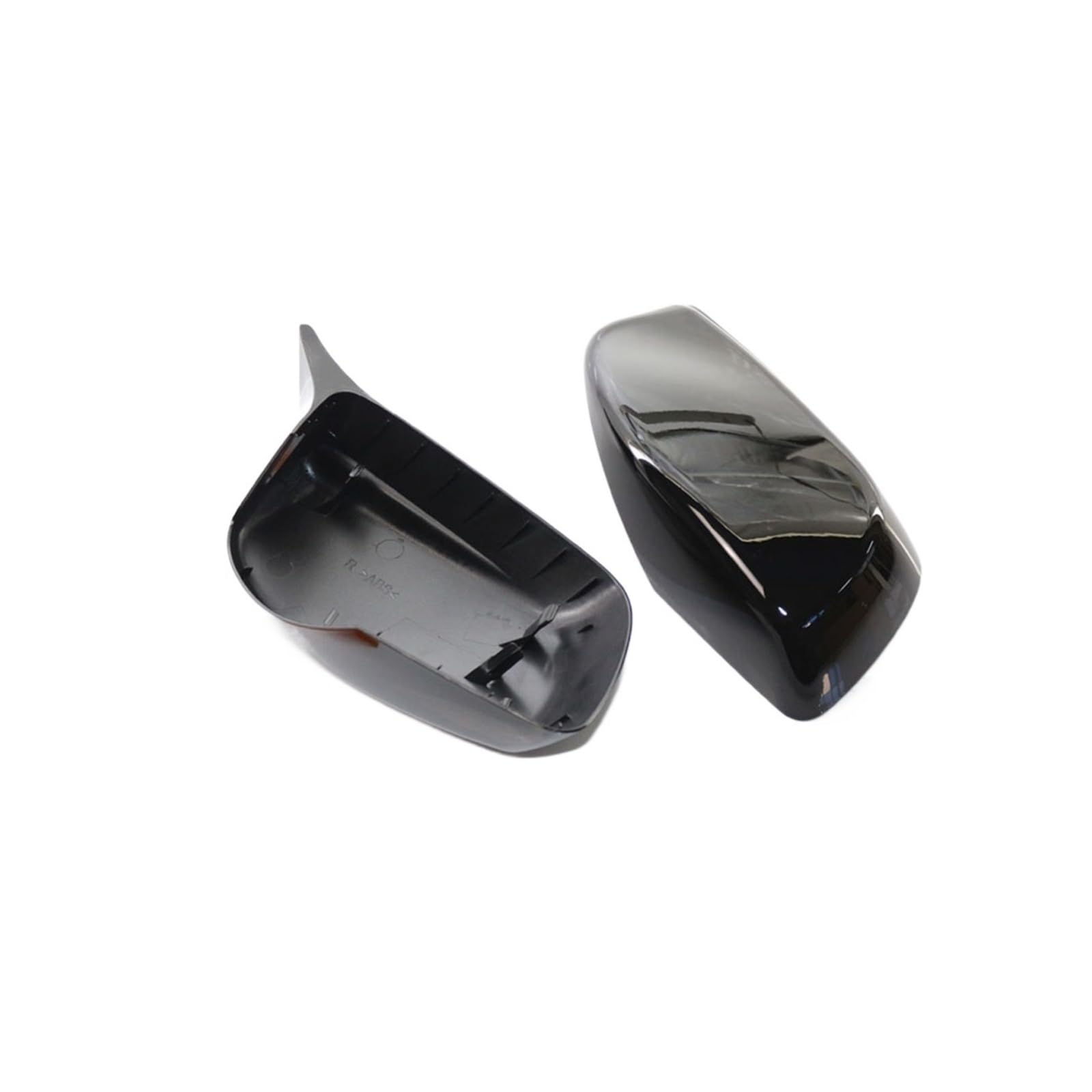 Specchietto retrovisore dell'automobile Per BMW E60 E61 E63 E64 Serie 5 2004-2008 Specchietto retrovisore laterale Coperchio guscio Custodia(Gloss black-horns)