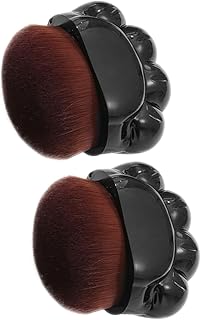 2 Pcs Cat Paw Foundation Brushes Portable Mak...