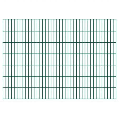 Preisvergleich Produktbild vidaXL Zaunfeld Doppelstabmattenzaun Garten Industriezaun Gittermatten 200x143cm