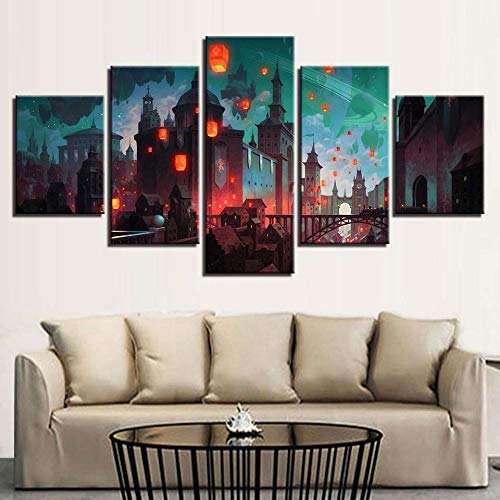 Image sur verre et toile imprimée moderne pour décoration salon
