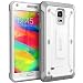 Samsung Galaxy Note 4 Case, SUPCASE [Heavy Duty] Belt Clip Holster Case for Galaxy Note 4 [Unicorn Beetle PRO Series] Full-body Rugged Hybrid Protective Cover with Built-in Screen Protector (White/Gray), Dual Layer Design + Impact Resistant Bumper