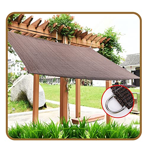 XFLOFE Lona De Sombra, 95% Resistente A Los Rayos UV Malla Parabrisas Cubrir con Clips Desmontables, for Balcón, Exterior, Patio Trasero, Patio, Fácil De Instalar Cover