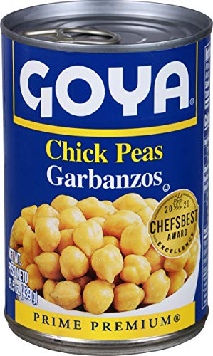 Image of Goya Chick Peas, Garbanzo Beans, 15.5 Ounce