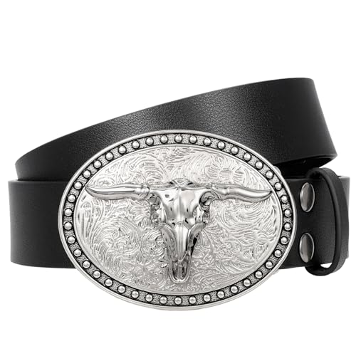 BELTROAD Cowboy Cowgirl Belts for Women Men Western Belts for woman Rhinestone Belt With Western Buckle
