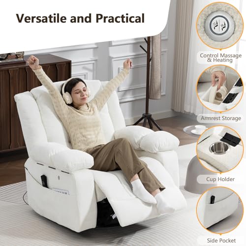Sillón Plegable Blanco miniatura 6