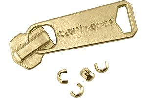 Carhartt Jacket Zipper Replacement: Restore Functionality with Genuine Brass Sliders (1X)