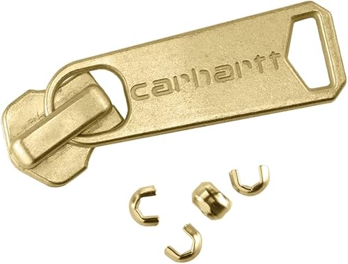 Carhartt Kit de reparación deslizante de 5 cremalleras, talla única, latón