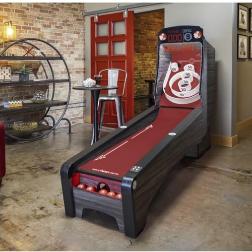 Image of Skee-Ball Arcade Table Machine Game for Home Basement Recreation Room - Premium Nostalgic Classic Fun of Roll and Score - Made in The USA