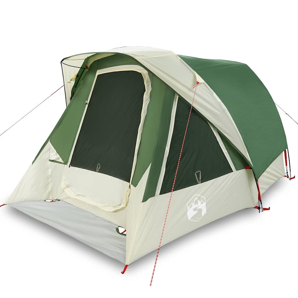 Tente de camping de cabine 4 personnes imperméable contre les fuites d'eau de pluie