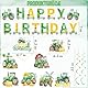 Farm Green Traktor Geburtstag Deko - 10 StüCk Green Tractor Happy Birthday Banner HäNgend Wirbel Girlande FüR Jungen Und MäDchen Kindergeburtstag Babyparty Farm Themenpartys Lieferungen