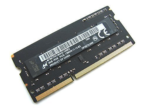Micron MT8KTF51264HZ-1G6E2 4GB 1Rx8 1.35V 204-Pin SODIMM PC3L-12800S-11-13-B2 1600MHz DDR3 Laptop/Notebook Memory