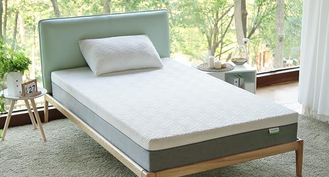 Miniatura 3 de Novilla Colchón individual XL, colchón de espuma viscoelástica de gel de 8 pulgadas para aliviar la presión, apoyo mejorado y comodidad de felpa,