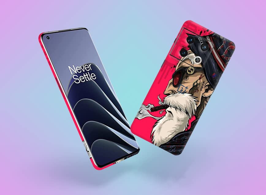 Image of Kame Illustrate Skin Back Protector Film Ultra Thin Scratch Resistant Vinyl (Not Case and Cover) for OnePlus 10 Pro 5G