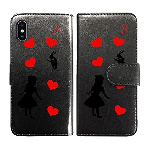 sslink Galaxy S26 Ultra 5G �Ή� �蒠�^ �u���b�N �P�[�X �A���X �s�v�c�̍� �n�[�g ������ �E�T�M �u���b�N �_�C�A���[�^�C�v ���J�� �J�[�h���[ �t���b�v �J�o�[