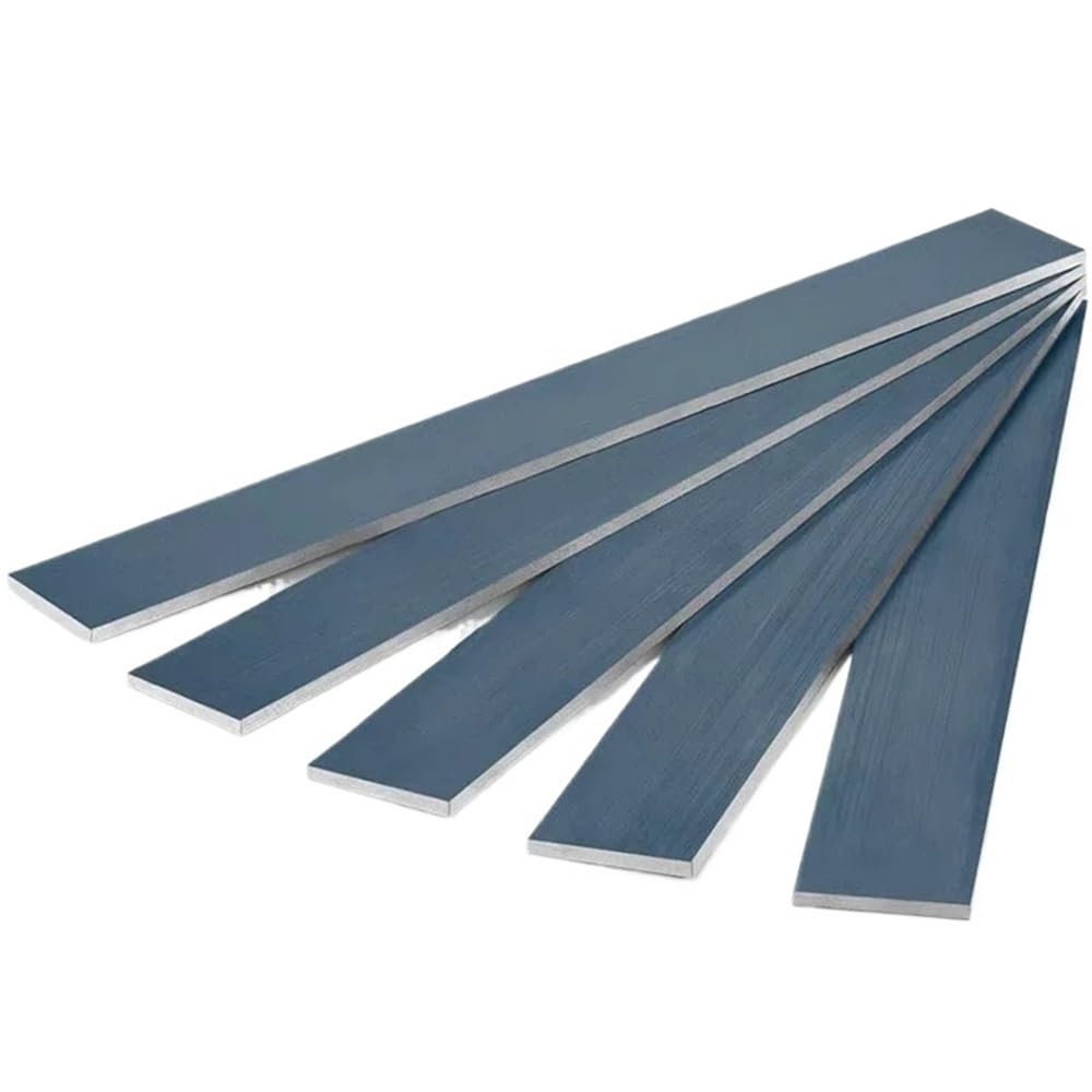 65MN Federstahlband, Dickes 0,5–4 mm gehärtetes Manganstahlband, Federplatte for die CNC-Materialverarbeitung, 1 Stück(1.5x20x500mm)