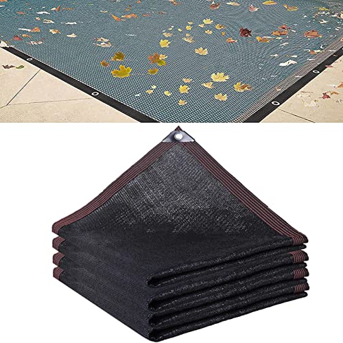 Red de hojas para piscina rectangular y duradera para una limpieza rápida y eficaz 2