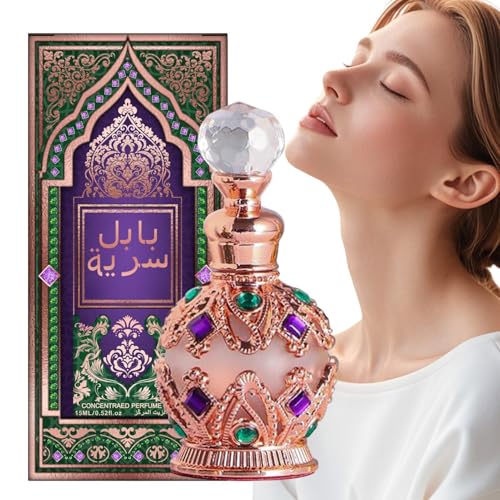 Arabian Perfumes Unisex, Arabian Perfume for Men, 15 ml Vintage Perfume for Women, Date Perfume for Women, Arabian Fragrances, Long Lasting Arabian Perfume, Elegant Perfume Bottle Design, Unisex