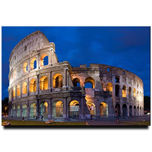 Generic Colosseum Fridge Magnet Rome Italy Travel Souvenir Roman Amphitheatre, Historical Style, 1...