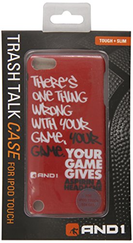 AND1 Trash Talk Case for iPod Touch 5th Genereation (Red)