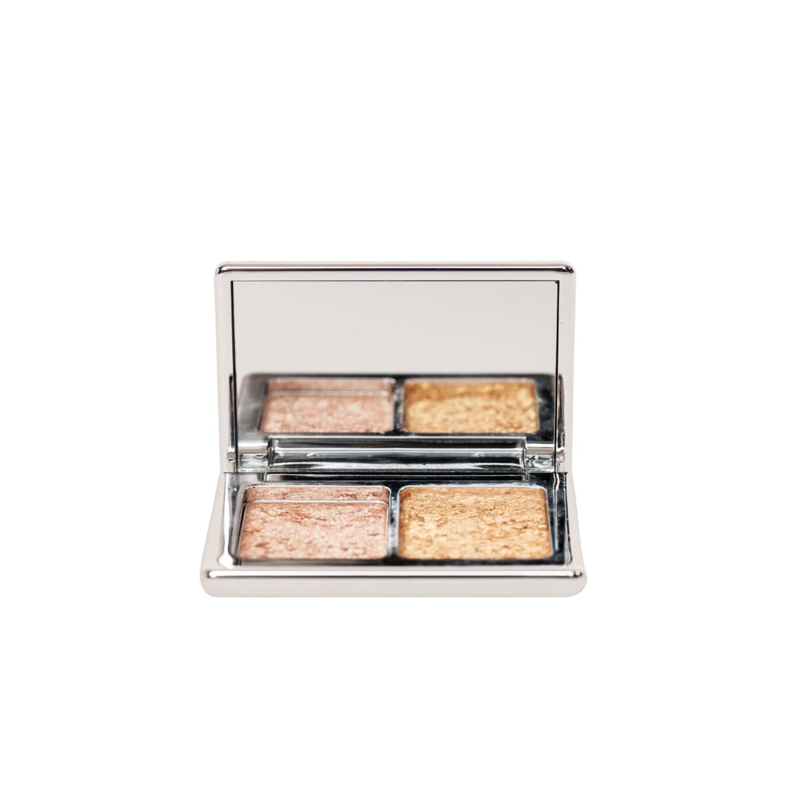 SARELLY Mini 2-Tone Eyeshadow Palette | Glitter Eyeshadow | Highly Pigmented | Easy Finger Blend | Travel Size