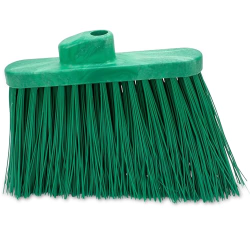 SPARTA Plastic Broom Head, Angled, Un-Flagged for Large Debris Indoor,