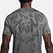 Nike Men's Dri-Fit ADV Running Division T-Shirt Large Black Grey
