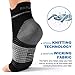 Plantar Fasciitis Compression Socks (6 Pairs) for Women & Men - Ankle Compression Sleeve Provides Arch Support & Heel Pain Relief (Black, X-Large)