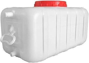 Plastic Water Tank 50L/100L/150L/200L Drop-Resistant Tanks Outdoor Travel Bucket Camping & Hiking Storage Container
