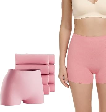 Mommy First High-Waisted Disposable Postpartum Underwear | Soft, Supportive, Stretchable Maternity Panties for C-Section & Vaginal Delivery | Postpartum Essential | Waist 27"-36" | Pack of 8 Pink