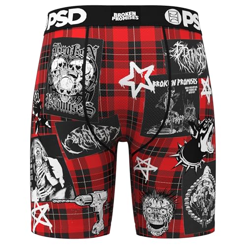 PSD Men's Broken Promises Boxer Briefs - Breathable and Supportive Men's Underwear with Moisture-Wicking Fabric4