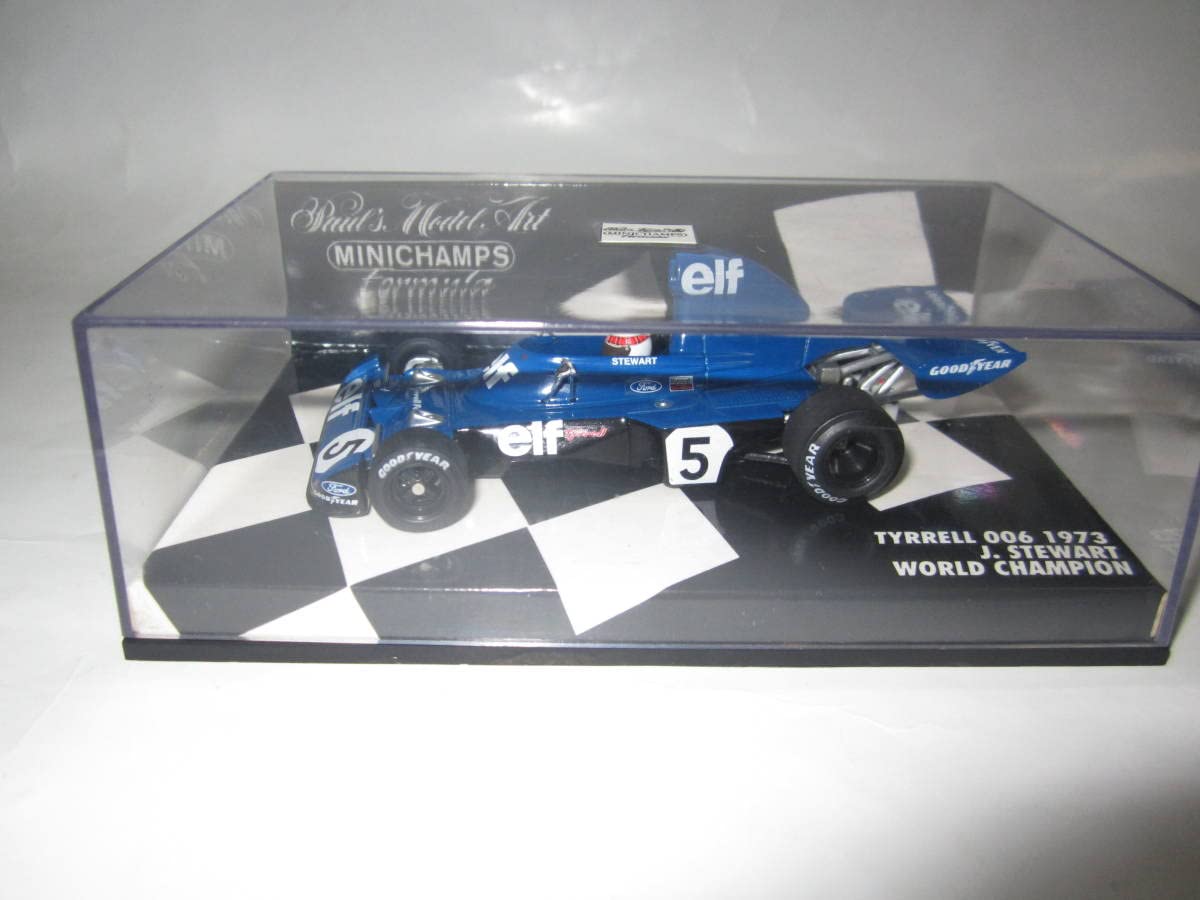 Amazon | PMA ミニチャンプス 1/43 ティレル 006 1973年F1チャンピオン 
