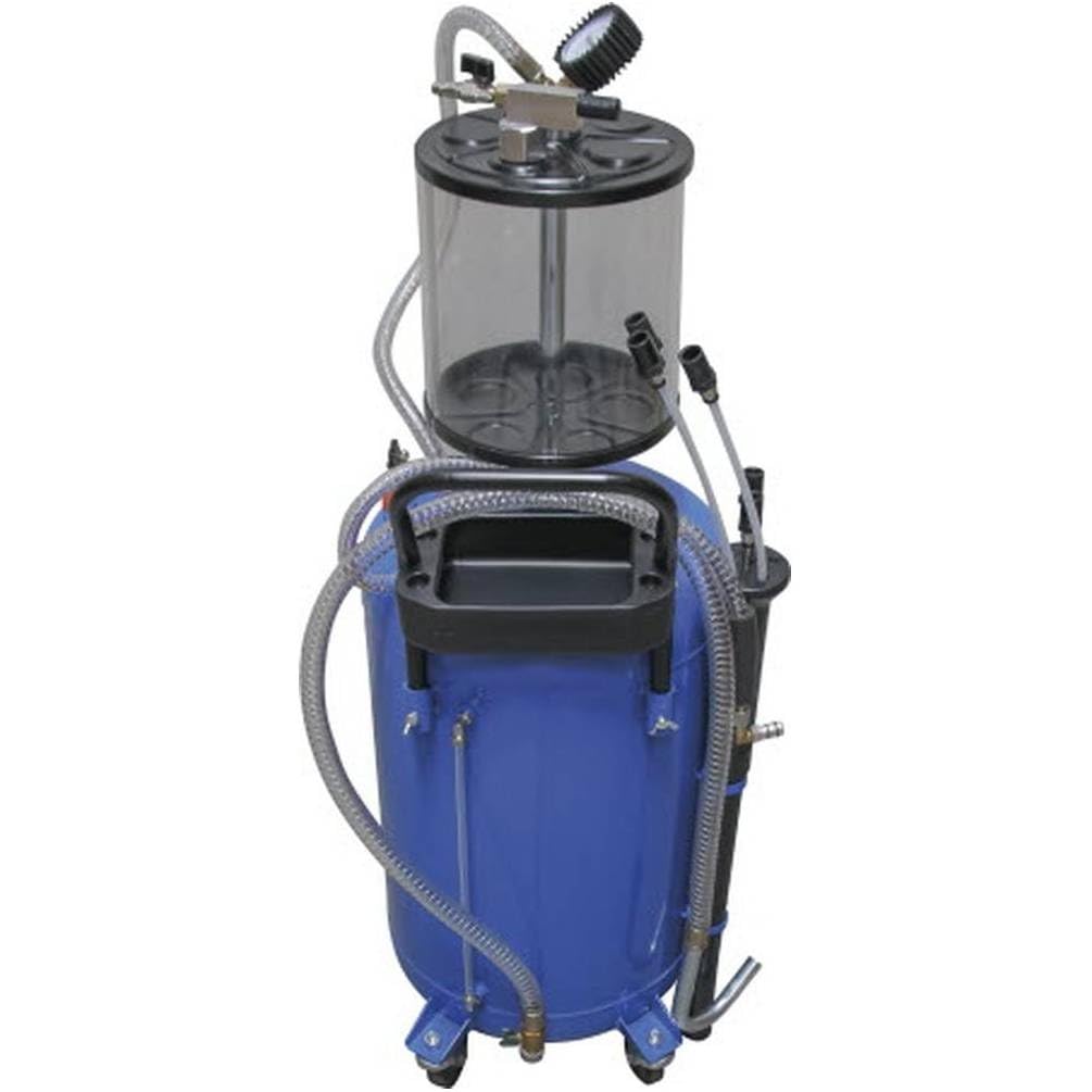 D-Work Recuperatore di olio pneumatico 70 l, 45 x 92,5 x 49,5 cm, capacità significativa, mobilità facile