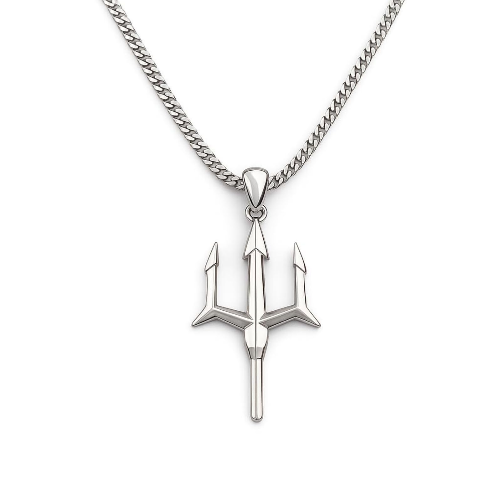 Men Stainless Steel Chain | Silver Finish Minimal Chain Design, Free Size Jewelley For Festive And Casual-image-27