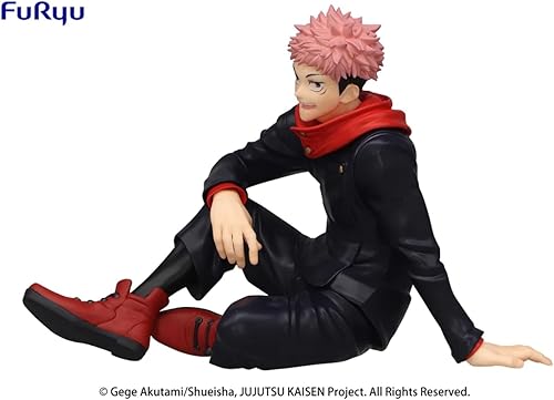 Miniatura 4 de FuRyu Jujutsu Kaisen: Figura de parada de fideos de Yuji Itadori, multicolor