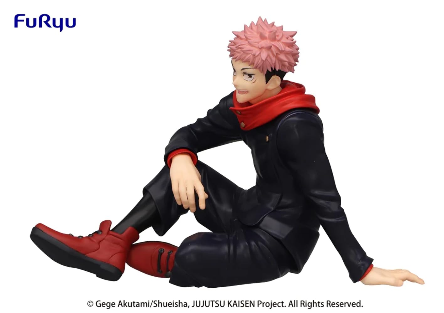 Furyu Good Smile Company - Jujutsu Kaisen Yuji Itadori Noodle Stop Figure, Multicolored - Image 4