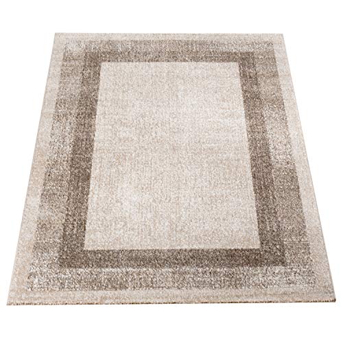 Paco Home Tappeto di Design con Bordi Tappeto