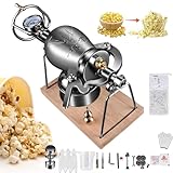 【Sain et délicieux】 Le mini pot à pop-corn produit du pop-corn frais sans conservateurs ajoutés pour une collation saine. Le pop-corn ajoute vos propres saveurs, notamment du pop-corn au fromage, du pop-corn au beurre, du pop-corn salé et bien plus encore.